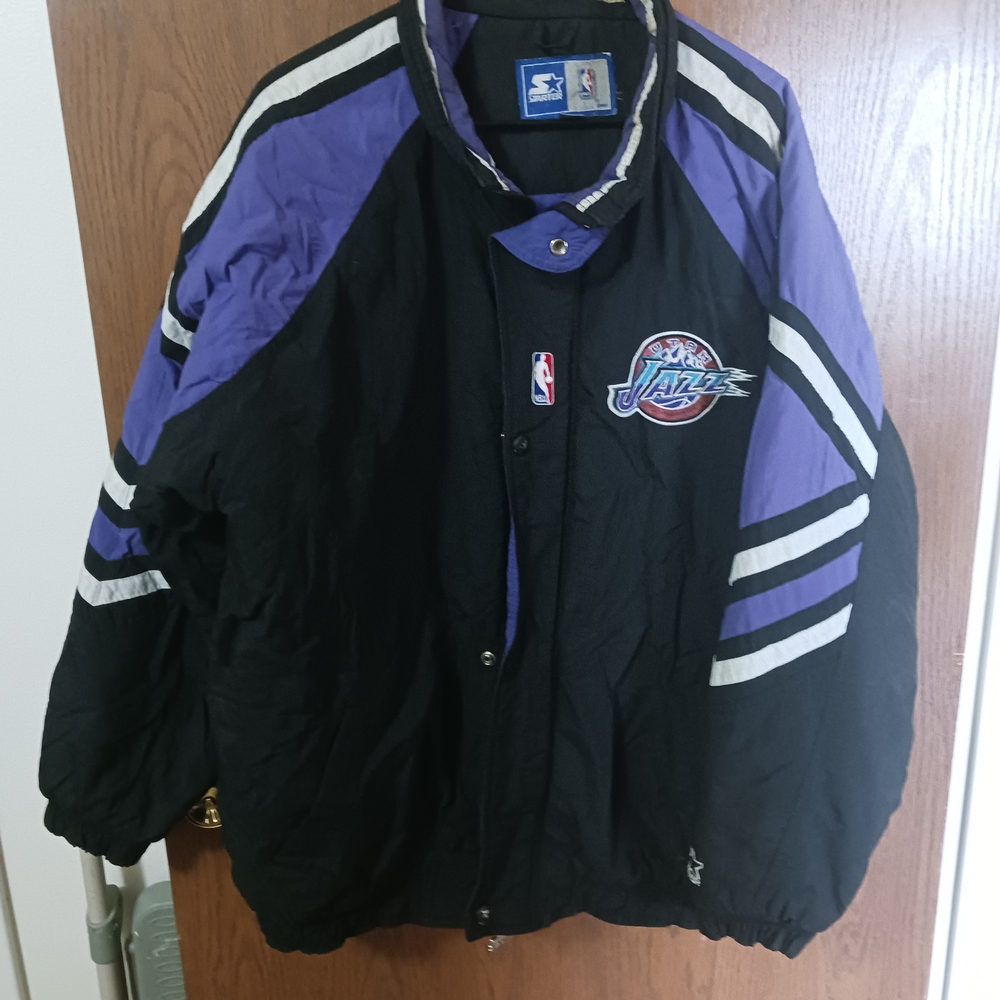 STARTER Jazz Jacket in Purple and Black